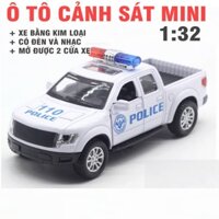 ĐỒ CHƠI OTO CẢNH SÁT KIM LOẠI TỈ LỆ 1:32