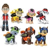 Đồ chơi Paw Patrol cho trẻ em 6 Plus 1 Bộ đồ chơi biến hình Captain Gillette Hộp quà lớn