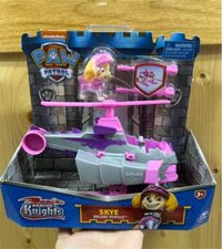 Đồ chơi PAW Patrol Rescue Knights Skye Transforming Toy Car Collectible