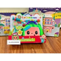 Đồ chơi phát nhạc cocomelon hàng Mỹ(set bác sĩ, xe bus, bé johny,bữa trưa)