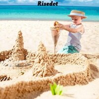 Đồ chơi phễu bãi biển RISEDOT, Đồ chơi lọc cát ngộ nghĩnh bằng nhựa, Phễu tràn sáng tạo