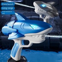 Đồ chơi phun nước điện cho trẻ em được điều khiển từ xa cho cá mập vui nhộn tại bể bơi