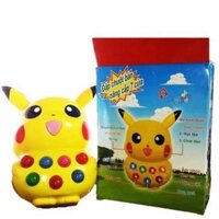 Đồ chơi Pikachu kể chuyện và đập chuột cho bé Pikachu kể chuyện (Vàng)