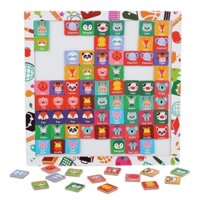 Đồ Chơi Pikachu Nam Châm 2in1 Sudoku Xếp Hình Tư Duy Kèm Bảng Viết Cho Bé