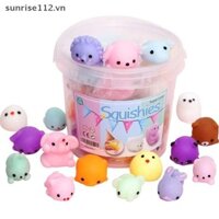 Đồ chơi & Quà tặng # 24 Đồ chơi Động vật dễ thương Antistress Ball Mochi Đồ chơi giảm căng thẳng.
