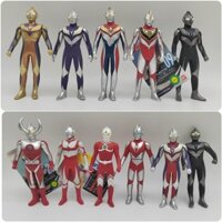Đồ chơi quái vật Ultraman Decai, hình vinyl mềm, Geed Zero, Tiga, Orb, Robo, Taiga Zero, hàng rời