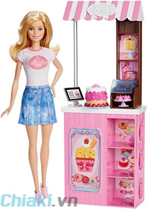 Đồ chơi quầy bán hàng lưu động Barbie DMC35