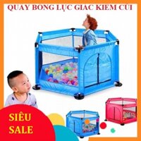 ĐỒ CHƠI QUÂY CŨI LỤC GIÁC TẶNG 10 BÓNG NHỰA 5 CM[ GIÁ TỐT ]