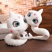 Đồ chơi rắn, búp bê lông, rắn trắng, truyền thuyết kể rằng Dương Tử cùng loại với con trai, con rắn trắng, món quà ngày lễ của phụ nữ.Plush toys