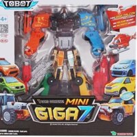 Đồ Chơi Robot Biến Hình GIGA 7 Tobot Mini GIGA7 Độc Đáo Thú Vị Cho Bé