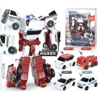 Đồ chơi Robot biến hình Tobot, Robot biến hình Oto tobot mini dành cho bé Size Mini (hàng chính hãng)