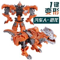 Đồ Chơi Robot Biến Hình Xe Hơi Cảnh Sát Khủng Long Mini Cho Bé Trai