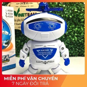 Đồ chơi Robot biết nhảy và hát xoay 360 độ US04019
