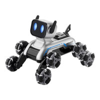 Đồ Chơi Robot Chó Thông Minh Siêu Cute, 8 Bánh Xe Linh Hoạt Có Thể Di Chuyển Trên Nhiều Địa Hình.