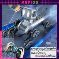Đồ Chơi Robot Chó Thông Minh Điều Khiển Từ Xa Napigo Siêu Cute, 8 Bánh Xe Linh Hoạt Có Thể Di Chuyển Trên Nhiều Địa Hình