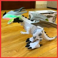 Đồ chơi Robot Khủng Long biết đi, phát âm thanh, có đèn