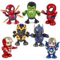 Đồ chơi robot người sắt Iron và Vịt nhảy múa theo nhạc cực kỳ vui nhộn