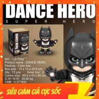 Đồ Chơi Robot Nhảy Múa Robot Dancer Hình Người Dơi Batman Có Nhạc Vui Nhộn, Phát Sáng Lấp Lánh