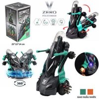 Đồ chơi Robot Siêu Nhân Cảnh Sát Lái Xe Policeman 163A Di chuyển né vật cản có đèn có nhạc Siêu nhân robot Đồ chơi cho b
