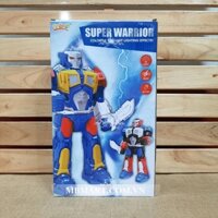 Đồ chơi robot siêu nhân người sắt Iron Man và Super Warrior No.3987 [Shop MB Mart]