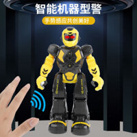 Đồ chơi robot thiết kế đặc biệt, giáo dục sớm thông minh, cảnh sát cơ khí, robot điện điều khiển từ xa cho trẻ em