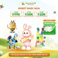 Đồ Chơi Robot Thỏ Cầm Đàn, Ong, Chú Hề Nhảy Múa Có Nhạc Đèn Di Vui Nhộn Cho Bé Trai Bé Gái -shopcuabebb