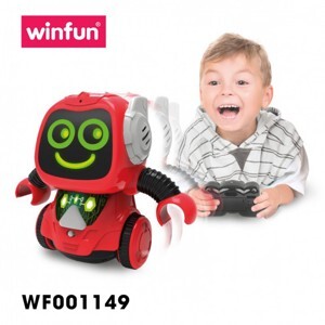 Đồ chơi Robot thu âm giọng nói biết nhảy và điều khiển từ xa Winfun 1149