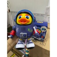 ĐỒ CHƠI ROBOT VỊT KHÔNG GIAN DÙNG PIN CHO BÉ QUÀ TẶNG SỮA ENFA