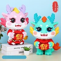 Đồ chơi rồng bé trai và bé gái năm mới Trang trí máy tính để bàn