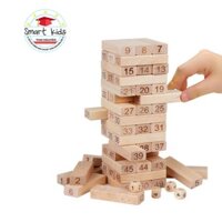Đồ Chơi Rút Gỗ 48 Thanh - Gỗ Thông Cao Cấp An Toàn Cho Bé