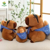 Đồ chơi sang trọng AEROT Capybara, Bộ sưu tập Búp bê nhồi bông Capybara, Đồ chơi đi kèm Phim hoạt hình Thần trộm Capybara mềm Búp bê lông tơ Trang trí nội thất