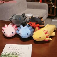 Đồ chơi sang trọng KINGQUEEN Salamander, Axolotl Plushie Đồ chơi sang trọng Newt đầy màu sắc, Peluche Fluffy Newt Fish Soft Appease Gift