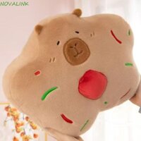 Đồ chơi sang trọng NOVALINK Capybara, Đồ chơi lông tơ mô phỏng bánh quy Capibara Anime, Bộ sưu tập sáng tạo Bông PP Thú nhồi bông thoải mái Tiệc sinh nhật búp bê mềm