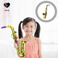 Đồ chơi Saxophone trẻ em SJJL, Giáo dục với âm thanh Đồ chơi nhạc cụ, Đa chức năng 8 tông màu lớn Mô phỏng giọng nói lớn Mô phỏng đồ chơi Saxophone Mini Học tập