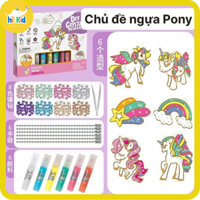 Đồ Chơi Set làm móc khóa nhiều chủ đề cho bé yêu  - [Hi Kid - Đồ Chơi Trẻ Em]