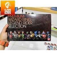 Đồ chơi siêu nhân Bandai Wizard / Narikiri Kamen Rider Wizard Legend Rider Selection Premium Wizard Ring Nguyên Set