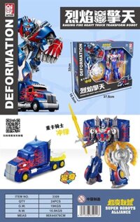 Đồ Chơi Siêu Nhân Biến Hình Optimus Prime 3309
