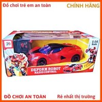 Đồ chơi siêu xe điều khiển từ xa , tự động biến hình robot