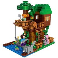 Đồ chơi Sluban mô hình cây minecraft mini