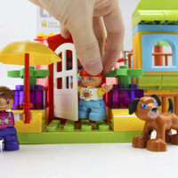 Đồ chơi Smoneo Duplo Lego 55004 - Bộ đồ chơi lắp ghép Xứ sở thần tiên 50 chi tiết Toyhouse