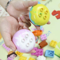 Đồ chơi Smoneo Duplo Lego 66001 - Bộ đồ chơi lắp ghép Những ly kem nhiều màu 30 chi tiết Toyshouse