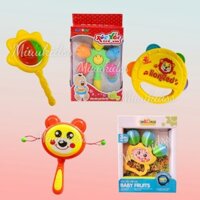 Đồ Chơi Sơ Sinh Xúc Xắc  5 Chiếc Chính Hãng ANTONA Hàng Việt Nam