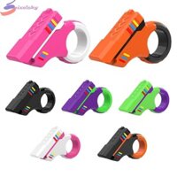 Đồ chơi Spinner PIXELSKY, Tay Spinner 7 màu Thanh trượt ngón tay quay, Di động làm dịu nhỏ gọn ABS Fidget Ring Đồ chơi ADHD
