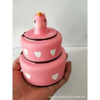 ĐỒ CHƠI SQUISHY BÁNH KEM NGỰA 2 TẦNG mã XYL8 Fsale off
