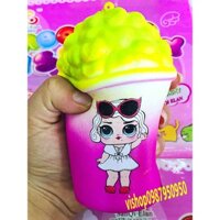 ĐỒ CHƠI SQUISHY CỐC BỎNG NGÔ IN HÌNH