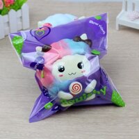 ĐỒ CHƠI SQUISHY CỪU GALAXY MẠP Ú ÔM KẸO MÚT mã JEK97 Q-11410