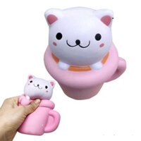 Đồ Chơi Squishy Hình Mèo Đáng Yêu