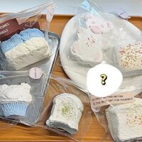 Đồ chơi squishy mochi đáng yêu mochi slime bóp xả stress giải tỏa căng thẳng  [Dòng mùa xuân] Xiaohongshu Siêu nóng Silicon thủ công nguyên chất có giá trị cao Pinch Âm nhạc BB Bear Pinch