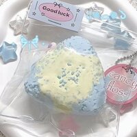 Đồ chơi squishy mochi đáng yêu mochi slime bóp xả stress giải tỏa căng thẳng Đồ chơi giải tỏa căng thẳng  Muối Biển Sữa Bao Cơm Bóng Giá Trị Cao Xiaohongshu Cùng Phong Cách Silicon Siêu Mềm Bùn Giải Nén Đồ Chơi Chậm Phục Hồi