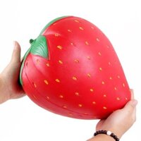 ĐỒ CHƠI SQUISHY QUẢ DÂU ĐẠI BƯ - ĐẠI KHỔNG LỒ - SQUISHY CHÍNH HÃNG (squishy004 )